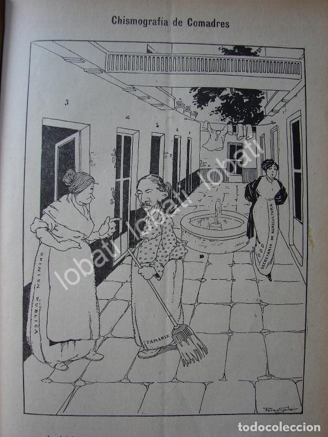 Poster collecting: CARICATURA ANTIGUA 1914. EDUARDO TAMARIZ RIDICULIZADO / PLT