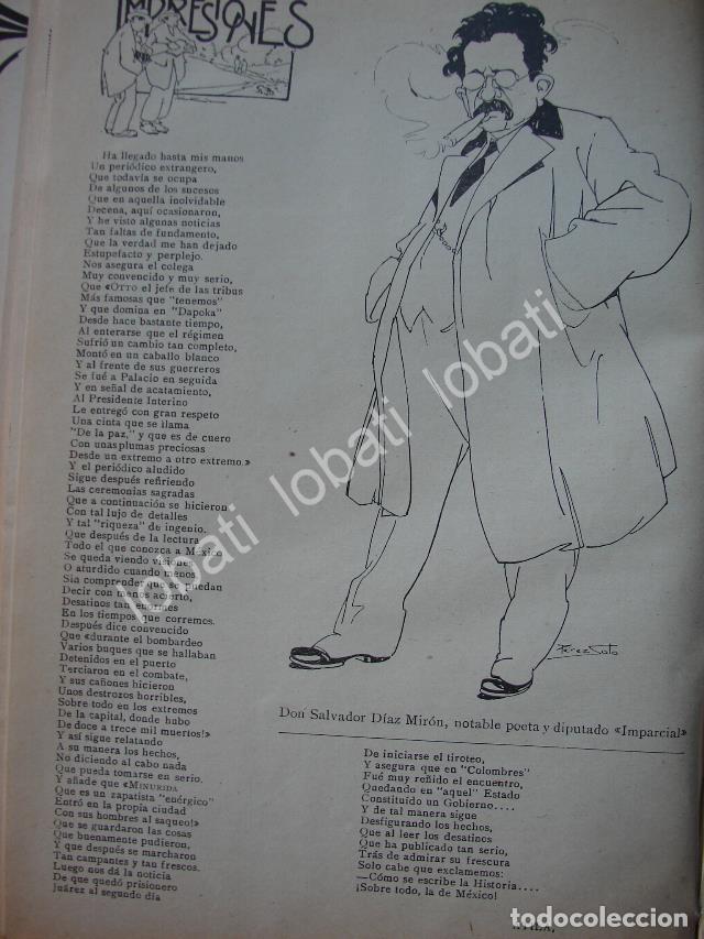 Collectionnisme d'affiches: CARICATURA ANTIGUA 1914. SALVADOR DIAZ MIRON