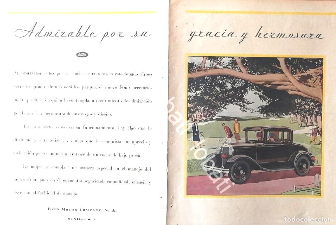 Collectionnisme d'affiches: CARTEL ANTIGUO ORIGINAL DE AUTOS FORD COUPE 1920 /542 MUY RARO