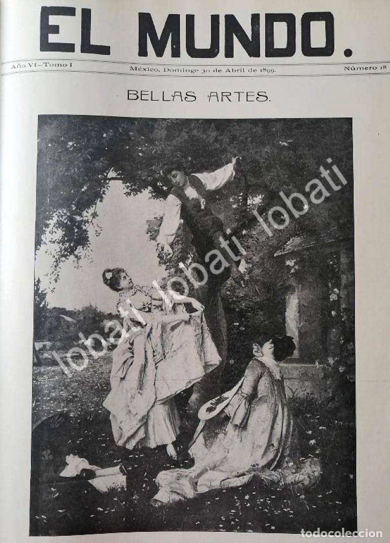 Collectionnisme d'affiches: PORTADA ANTIGUA ORIGINAL 1899. DEMETZMACHER. LAS CEREZAS / ARTE