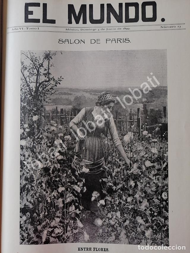 Poster collecting: PORTADA ANTIGUA ORIGINAL 1899. DE RIGWAY KNIGHT - ENTRE FLORES / ARTE