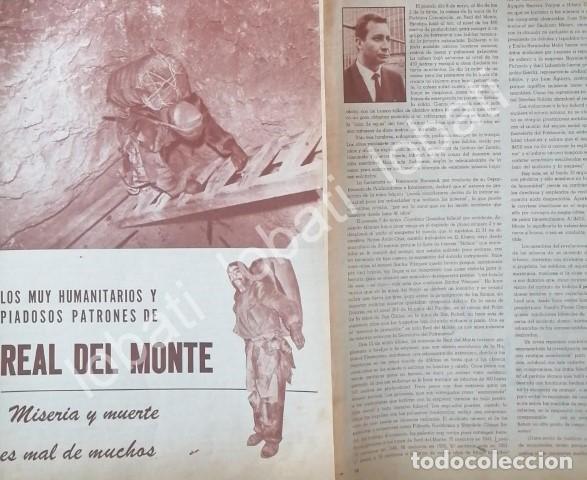 Collectionnisme d'affiches: CARTEL ANTIGUO ORIGINAL DE EL REAL DEL MONTE 1965 / ALBERTO DOMINGO G.