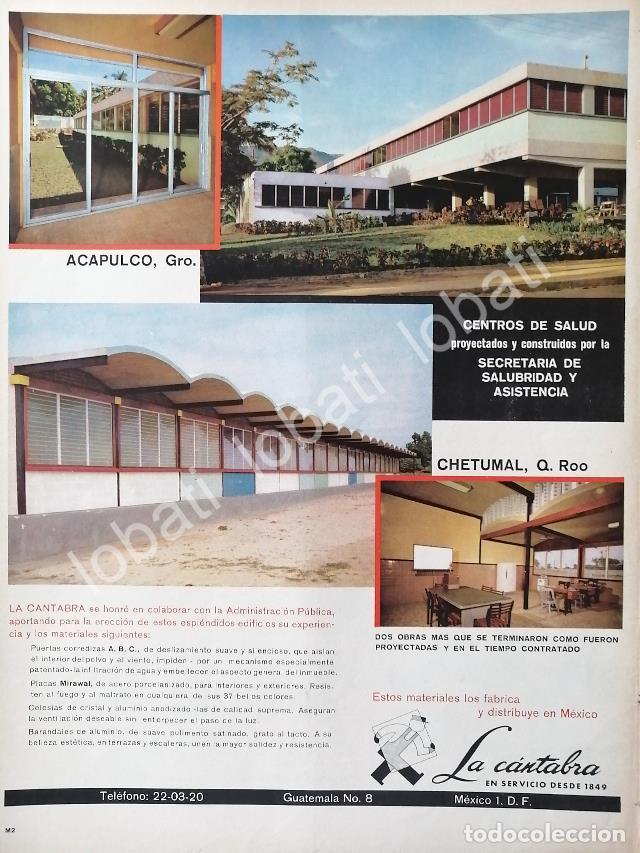 Poster collecting: CARTEL ANTIGUO ORIGINAL DE PUERTAS Y VIDRIOS LA CANTABRA S.A 1960 /323 MUY RARO