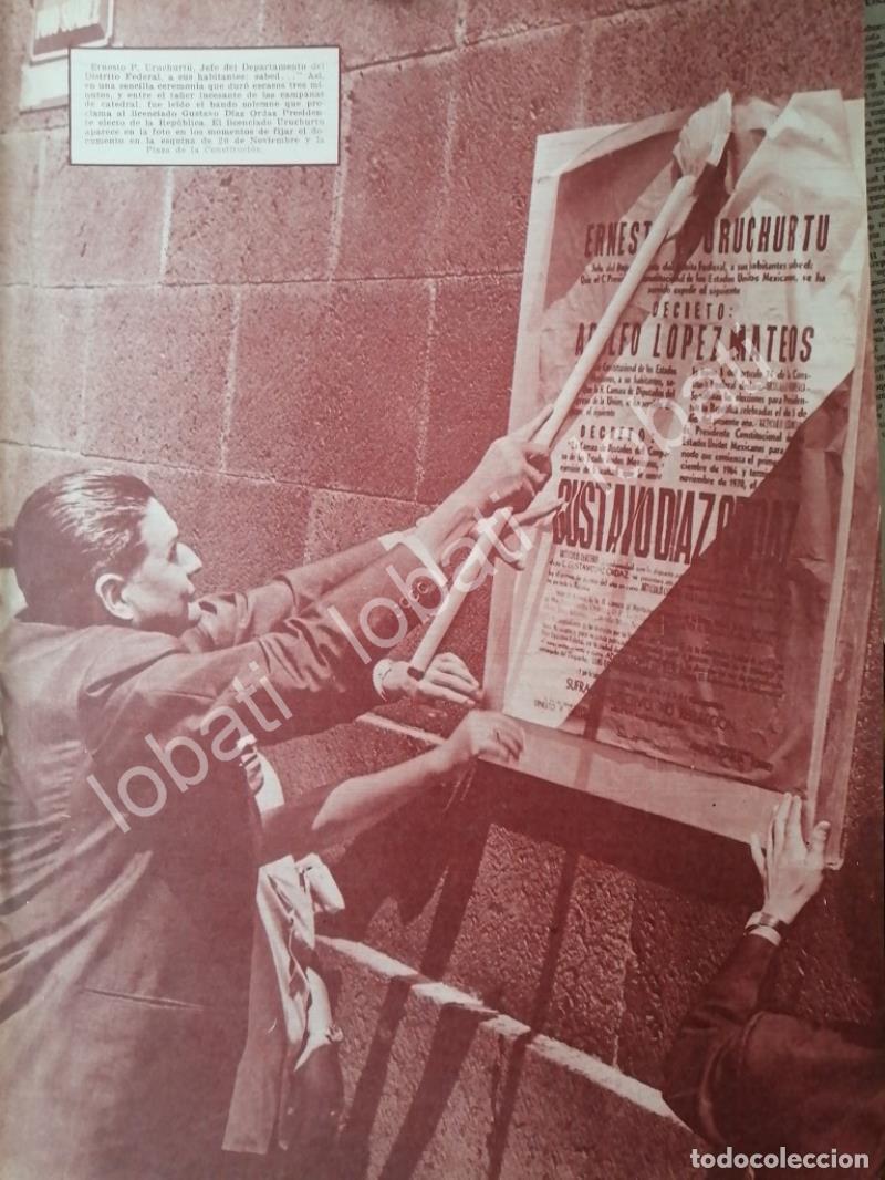 Poster collecting: CARTEL ANTIGUO ORIGINAL DE ERNESTO P. URUCHURTU PEGANDO CARTEL 1964