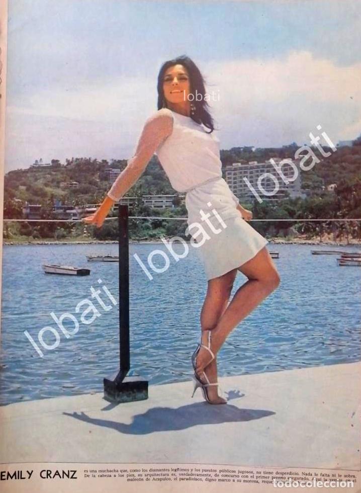 Poster collecting: CARTEL ANTIGUO ORIGINAL DE INICIOS DE LA CANTANTE EMILY CRANZ 1967