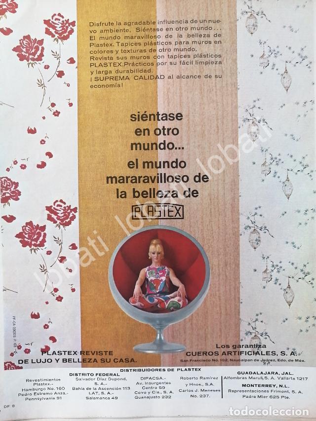 Poster collecting: CARTEL ANTIGUO ORIGINAL DE PLASTEX Y CUEROS ARTIFICIALES S.A 1960 /351