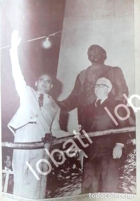 Poster collecting: CARTEL ANTIGUO ORIGINAL DE LUIS ECHEVERRIA Y FRANCISCO MEDINA ASCENSO 1969