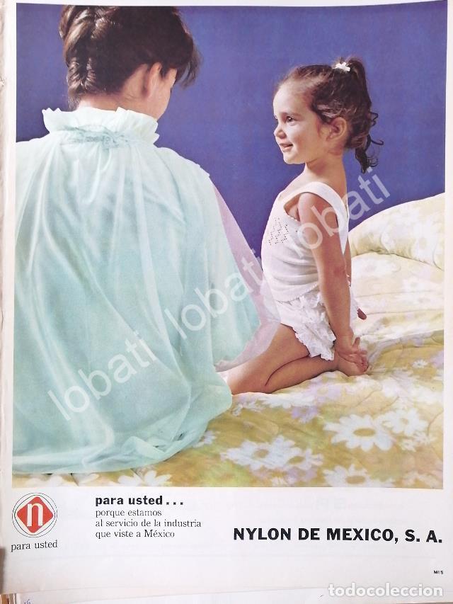 Poster collecting: CARTEL ANTIGUO ORIGINAL DE NYLON DE MEXICO S.A 1964 /362 MONTERREY