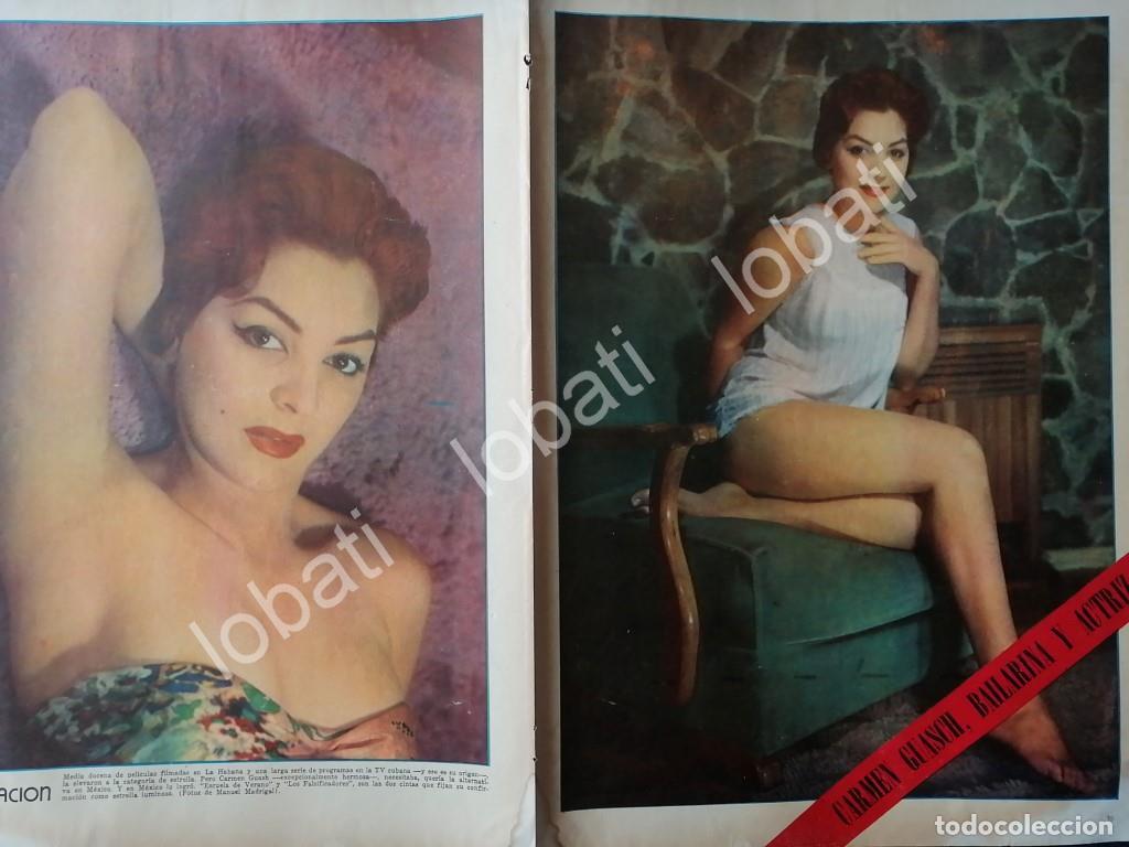 Collectionnisme d'affiches: CARTEL ANTIGUO ORIGINAL DE INICIOS DE LA ACTRIZ CARMEN GUASCH 1950s