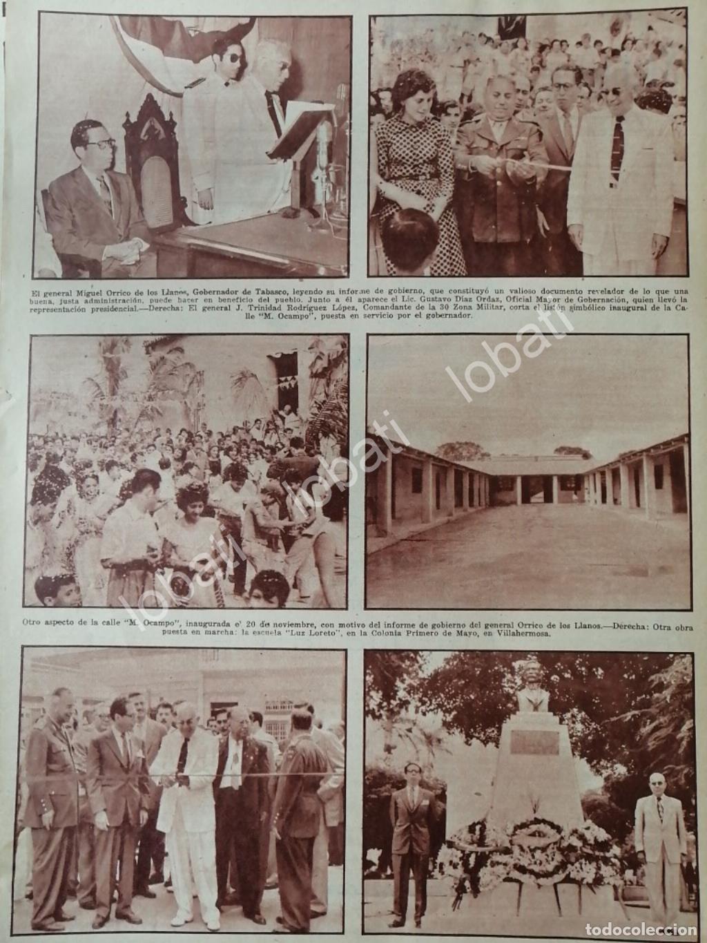 Collectionnisme d'affiches: CARTEL ANTIGUO ORIGINAL DE OBRAS DE MIGUEL ORRICO DE LOS LLANOS 1955