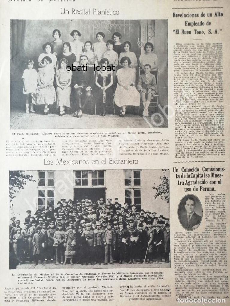 Collectionnisme d'affiches: CARTEL ANTIGUO ORIGINAL DE MAESTRO ROMUALDO VAZQUEZ Y ALUMNAS 1925 Y MAS NOTAS / MSC