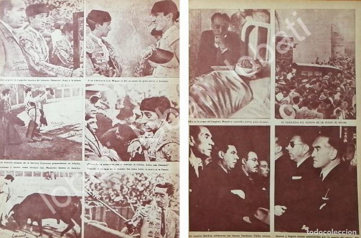 Coleccionismo de carteles: CARTEL ANTIGUO ORIGINAL DE ULTIMA CORRIDA Y MUERTE DE MANOLETE 1947 / TOROS /FEP