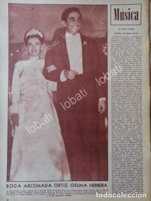 Sammeln von Plakaten: CARTEL ANTIGUO ORIGINAL DE BODA OSUNA ARCONADA, ABRIL 1967 /ASM