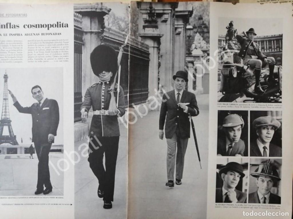 Sammeln von Plakaten: CARTEL ANTIGUO ORIGINAL DE MARIO MORENO CANTINFLAS EN LONDRES 60s