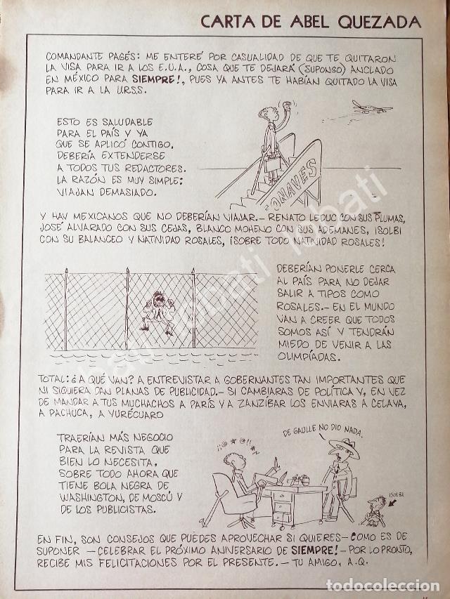 Sammeln von Plakaten: CARTEL ANTIGUO ORIGINAL DE CARTA DE ABEL QUEZADA A JOSE PAGES LLERGO 1970s