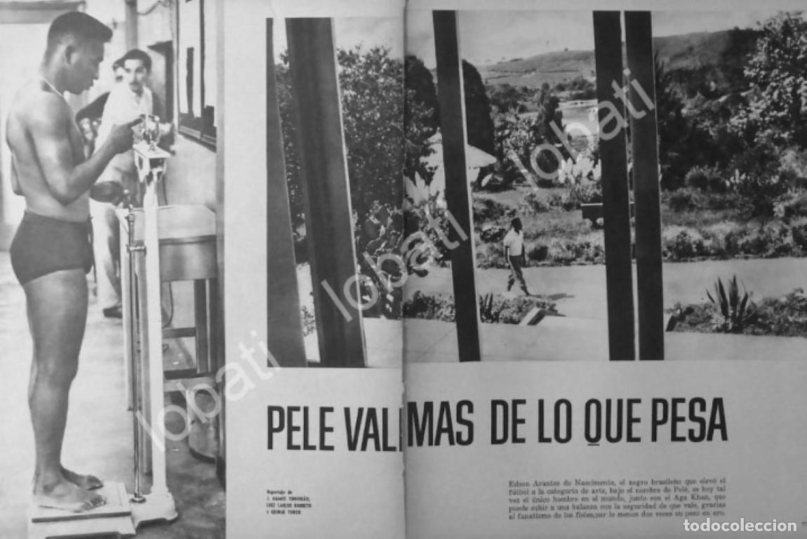 Sammeln von Plakaten: CARTEL ANTIGUO ORIGINAL DE EL FUTBOLISTA PELE, SU VIDA 1951