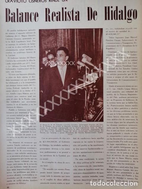 Coleccionismo de carteles: CARTEL ANTIGUO ORIGINAL DE , OSWALDO CRAVIOTO CISNEROS 1961