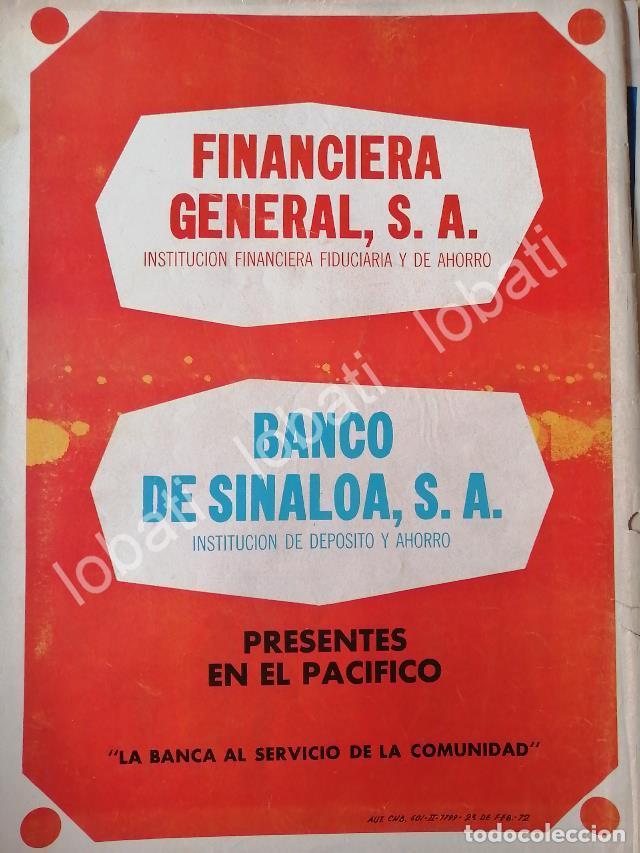 Sammeln von Plakaten: CARTEL ANTIGUO ORIGINAL DE FINANCIERA GENERAL S.A Y BANCO DE SINAOLA 1972 /161