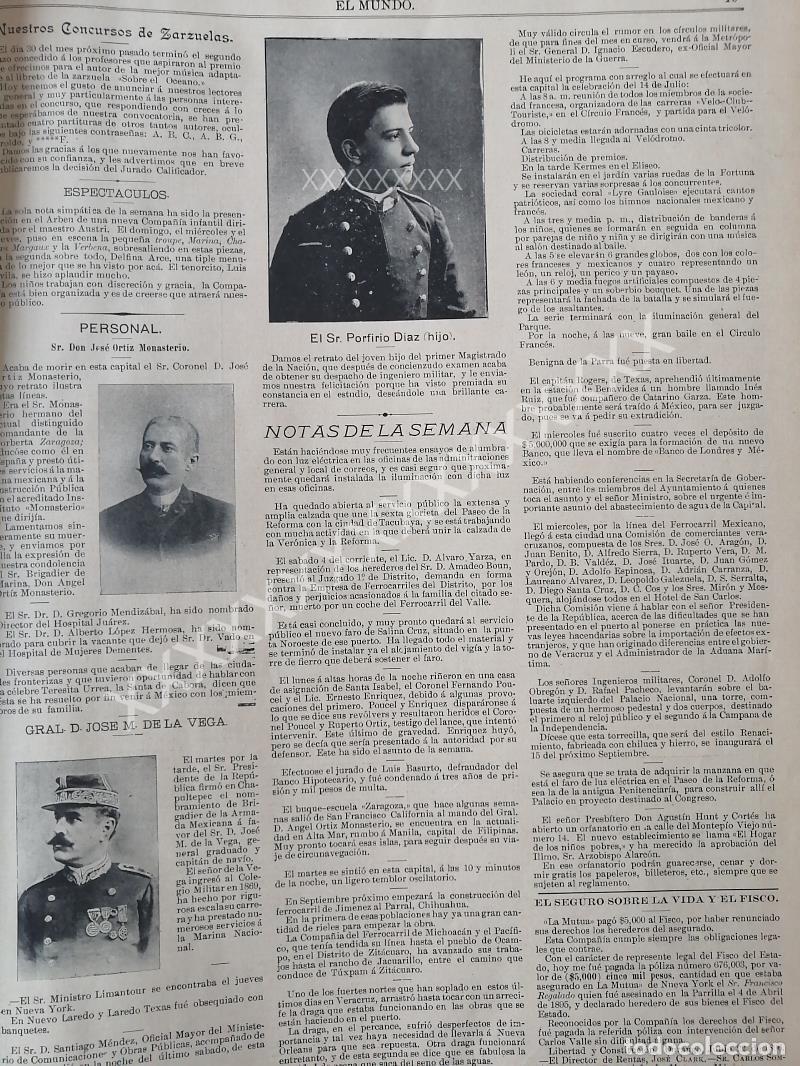 Sammeln von Plakaten: CARTEL ANTIGUO. MUERE JOSE ORTIZ MONASTERIO 1896