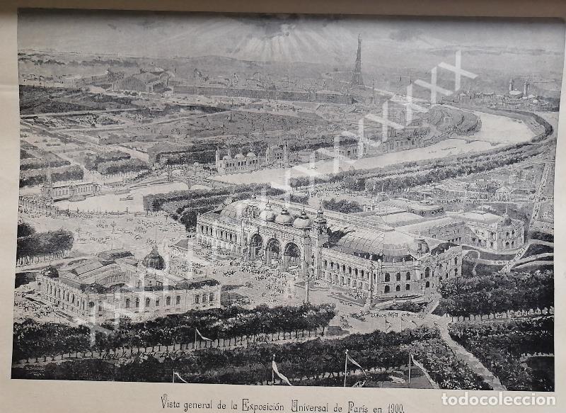 Sammeln von Plakaten: CARTEL ANTIGUO. EXPOSICION DE PARIS DE 1900 /1896