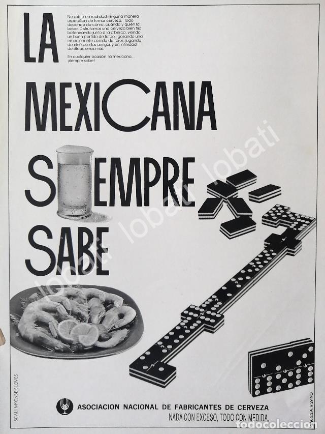Sammeln von Plakaten: CARTEL ANTIGUO ORIGINAL DE ASOCIACION NACIONAL DE FABRICANTES DE CERVEZA 1978 /493
