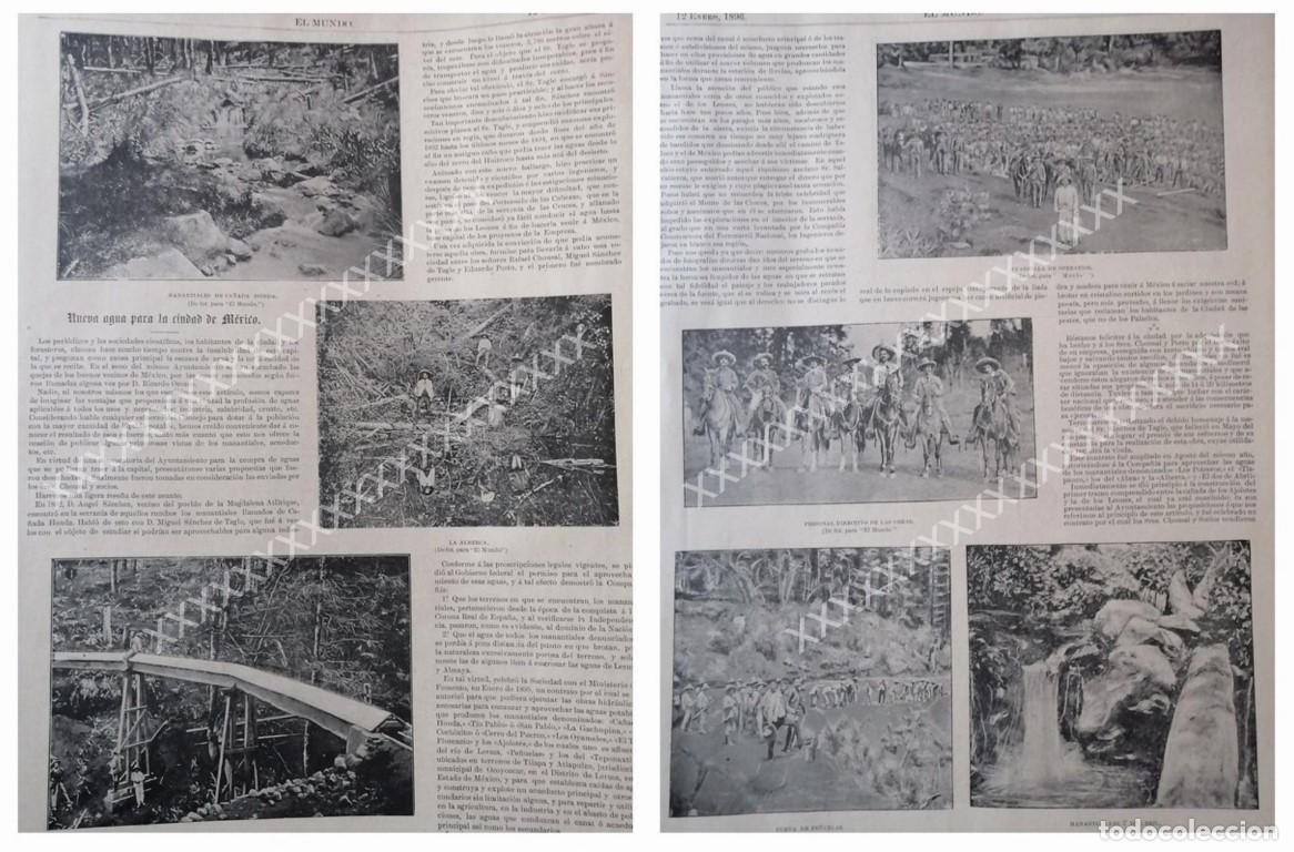 Sammeln von Plakaten: NOTA DE PRENSA 1896 MANANTIALES DE CA&Ntilde;ADA HONDA