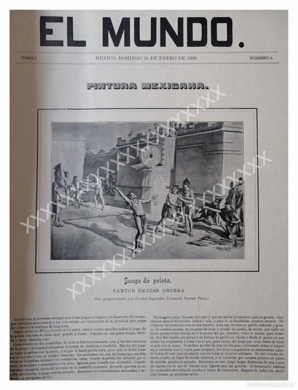 Sammeln von Plakaten: PORTADA ANTIGUA DE JUAN ORTEGA 1896 /ARTE