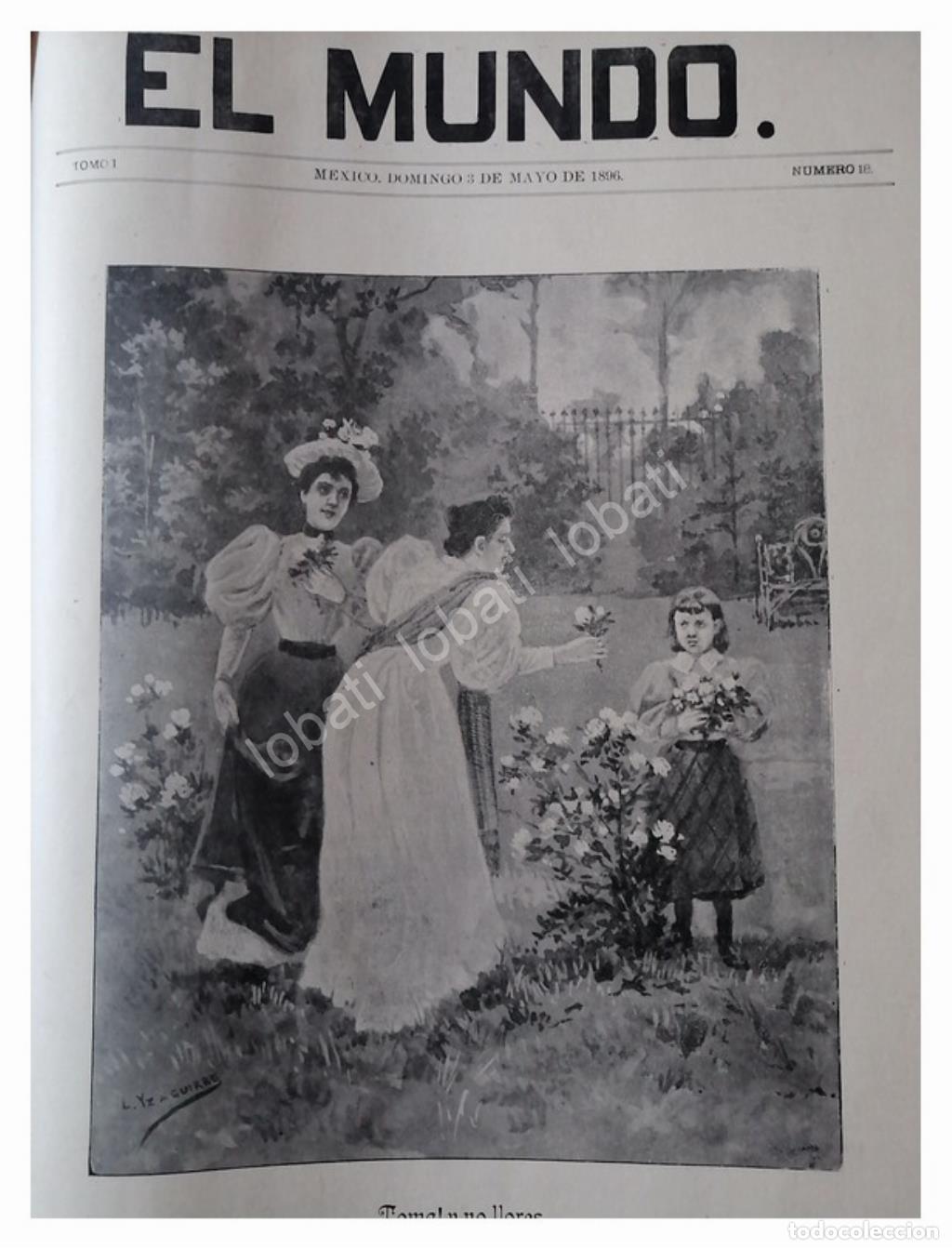 Collectionnisme d'affiches: PORTADA ANTIGUA 1896 DE LEANDRO IZAGUIRRE / TOMA