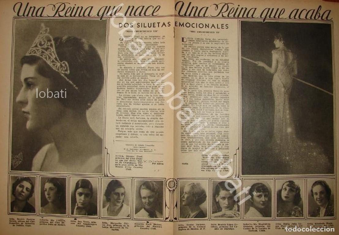 Collectionnisme d'affiches: CARTEL ANTIGUO ORIGINAL DE SIMONE USSEL Y DELIA CUBILLAS, REINAS DEL COUNTRY CLUB 1934 / ASM