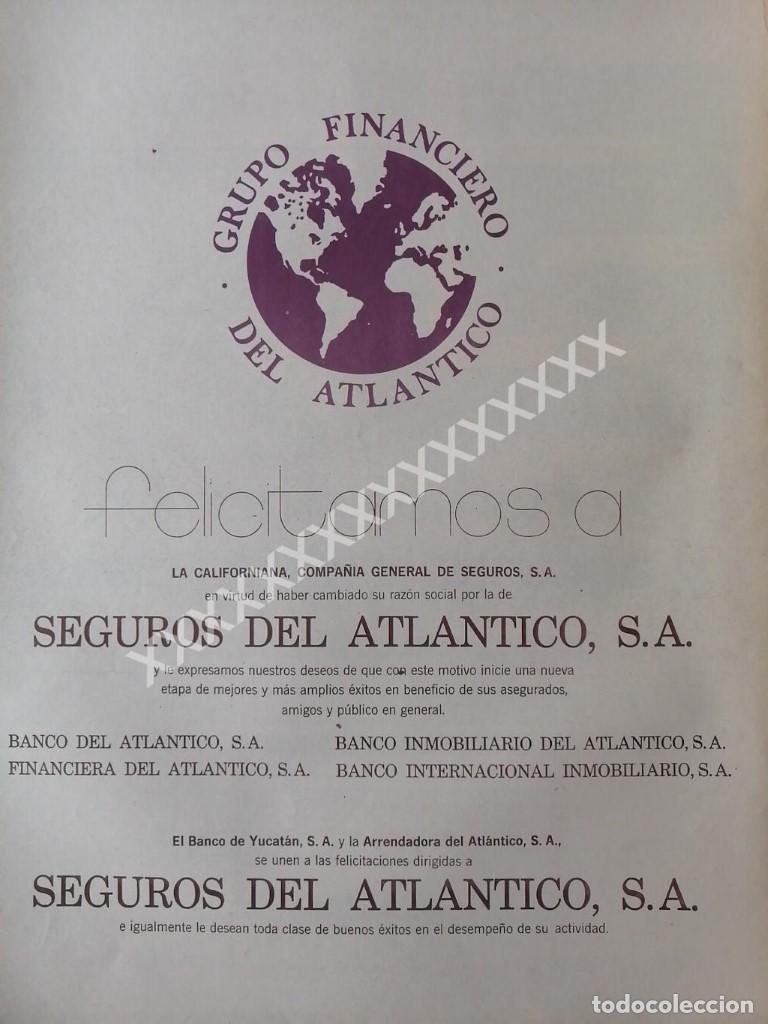 Sammeln von Plakaten: CARTEL ANTIGUO BANCO DEL ATLANTICO 1971 /138
