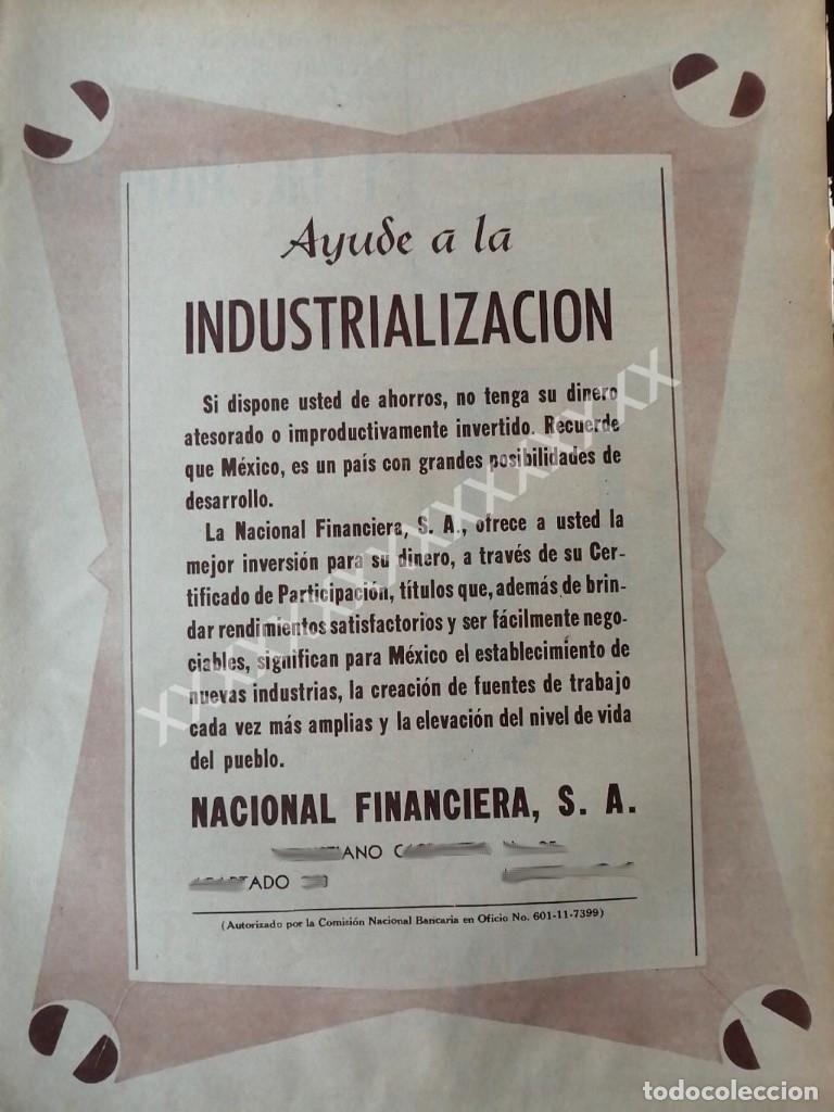 Collectionnisme d'affiches: CARTEL ANTIGUO BANCO NACIONAL FINANCIERA 1960s /139