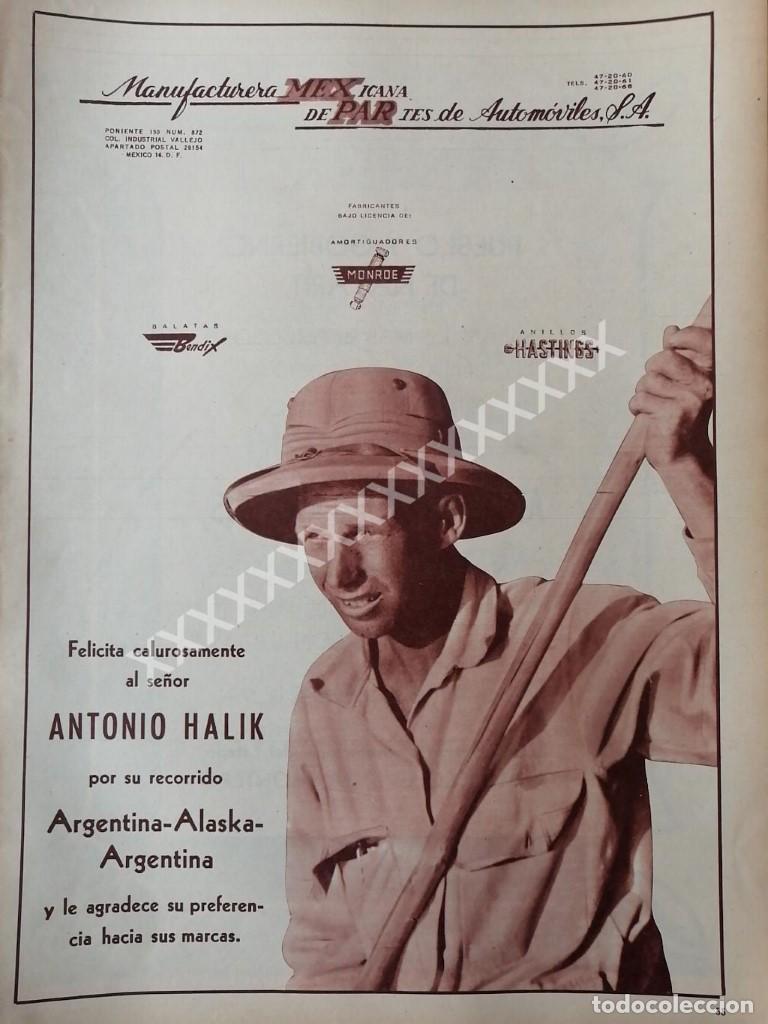 Collectionnisme d'affiches: CARTEL ANTIGUO FELICITAN A ANTONIO HALIK POR HAZA&Ntilde;A 1959