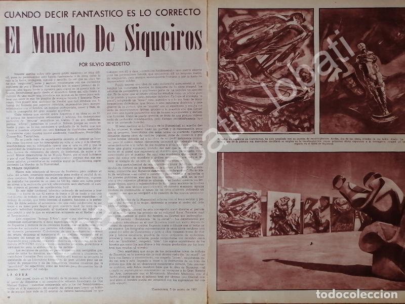 Collectionnisme d'affiches: NOTA DE PRENSA. SOBRE DAVID ALFARO SIQUEIROS 1967