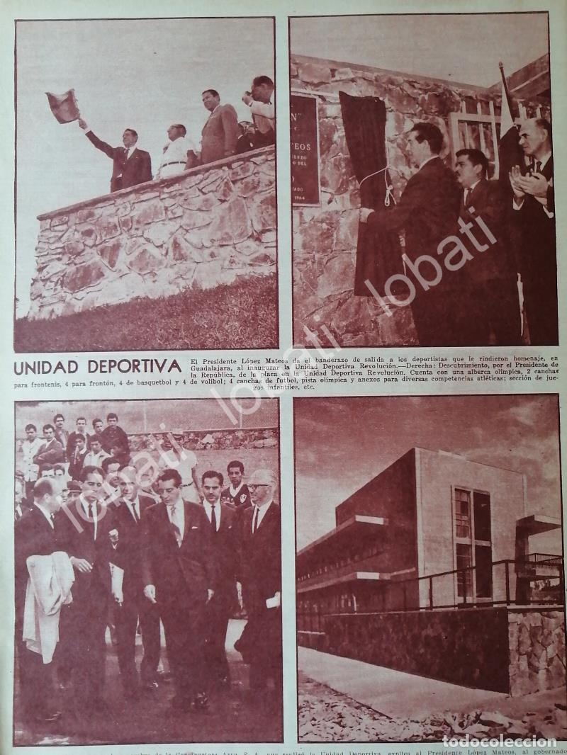 Collectionnisme d'affiches: AFICHE. INAUGURAN UNIDAD DEPORTIVA REVOLUCION. GUADALAJARA