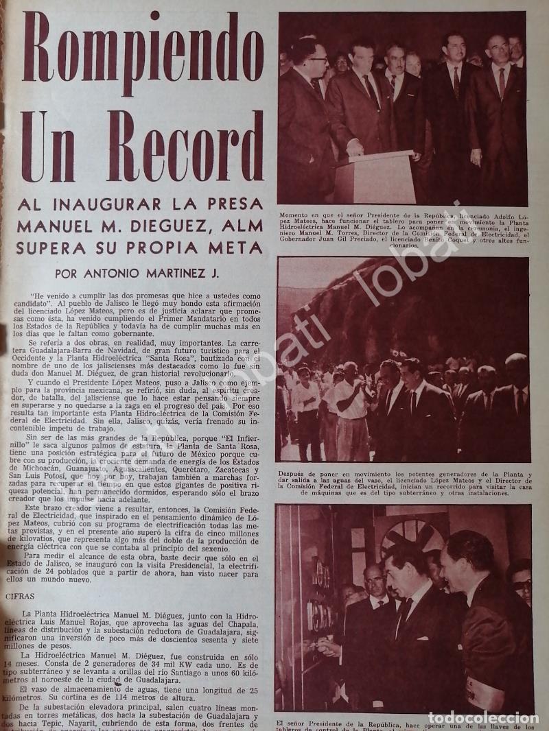 Collectionnisme d'affiches: AFICHE RETRO. INAUGURAN PRESA MANUEL M. DIEGUEZ. GDJ 1964