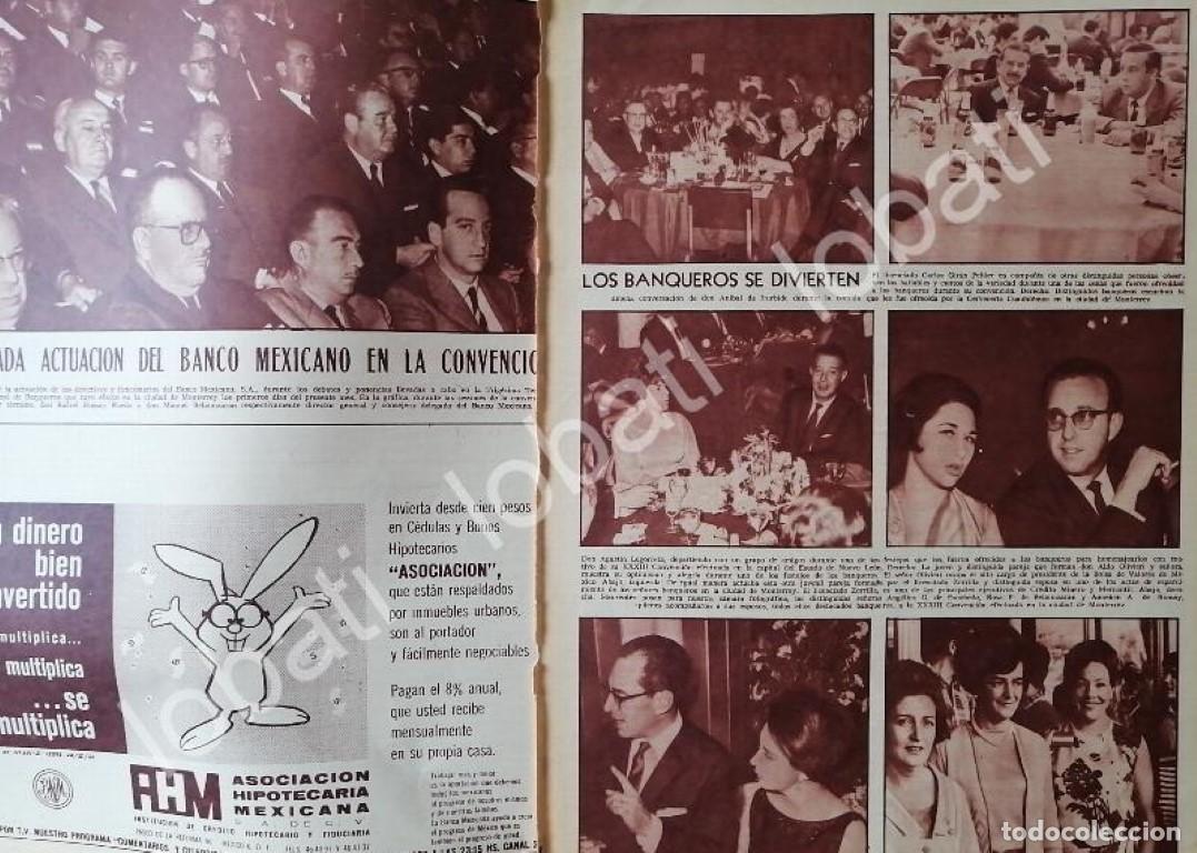 Collectionnisme d'affiches: AFICHE RETRO. XLIV CONVENCION BANCARIA, NUEVO LAREDO 1966