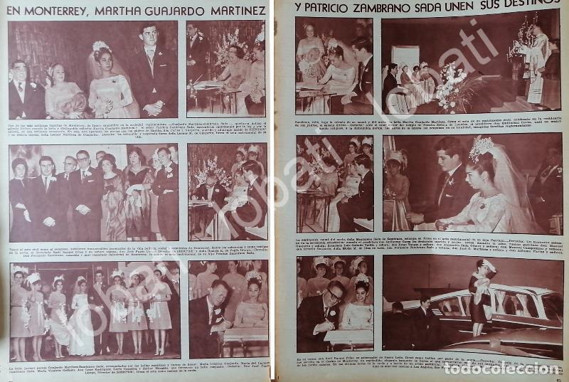 Collectionnisme d'affiches: AFICHE RETRO. BODA DE PATRICIO ZAMBRANO SADA 1964