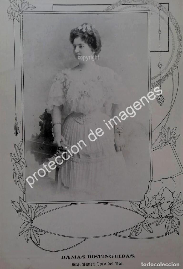 Sammeln von Plakaten: AFICHE ANTIGUO 1913 LAURA SOTO DEL RIO /ASM