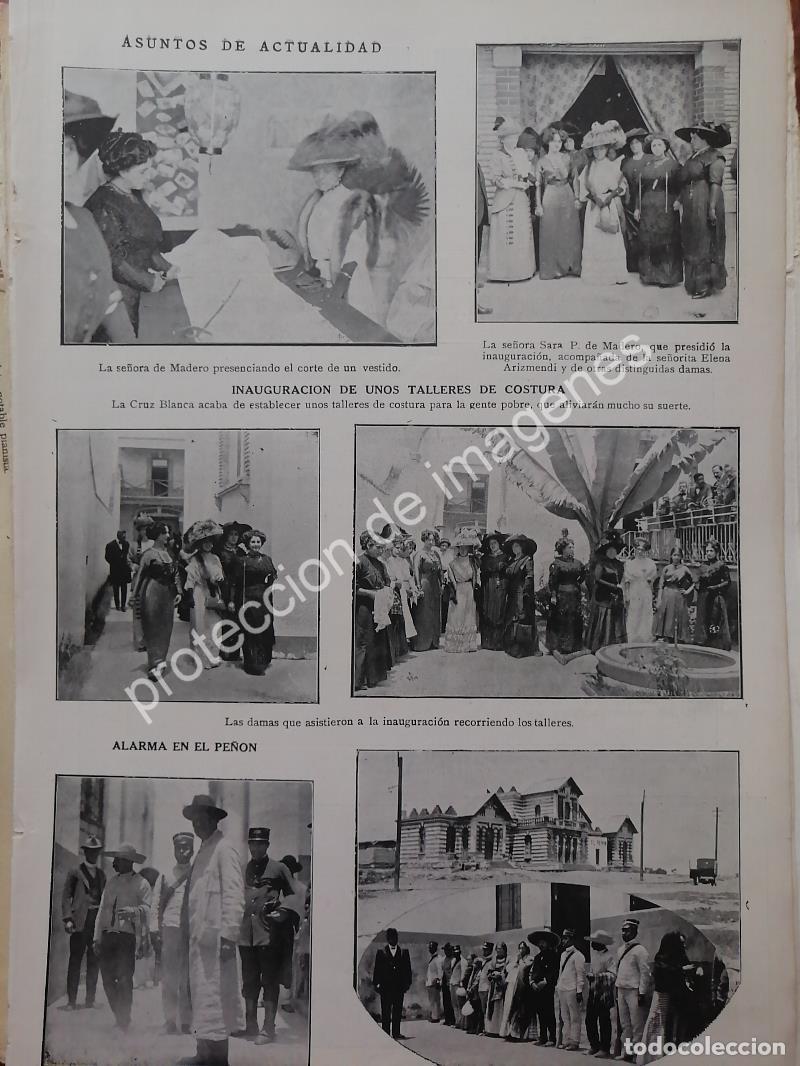 Sammeln von Plakaten: AFICHE ANTIGUO 1913 FRANCISCO I MADERO EN CASA HOGAR