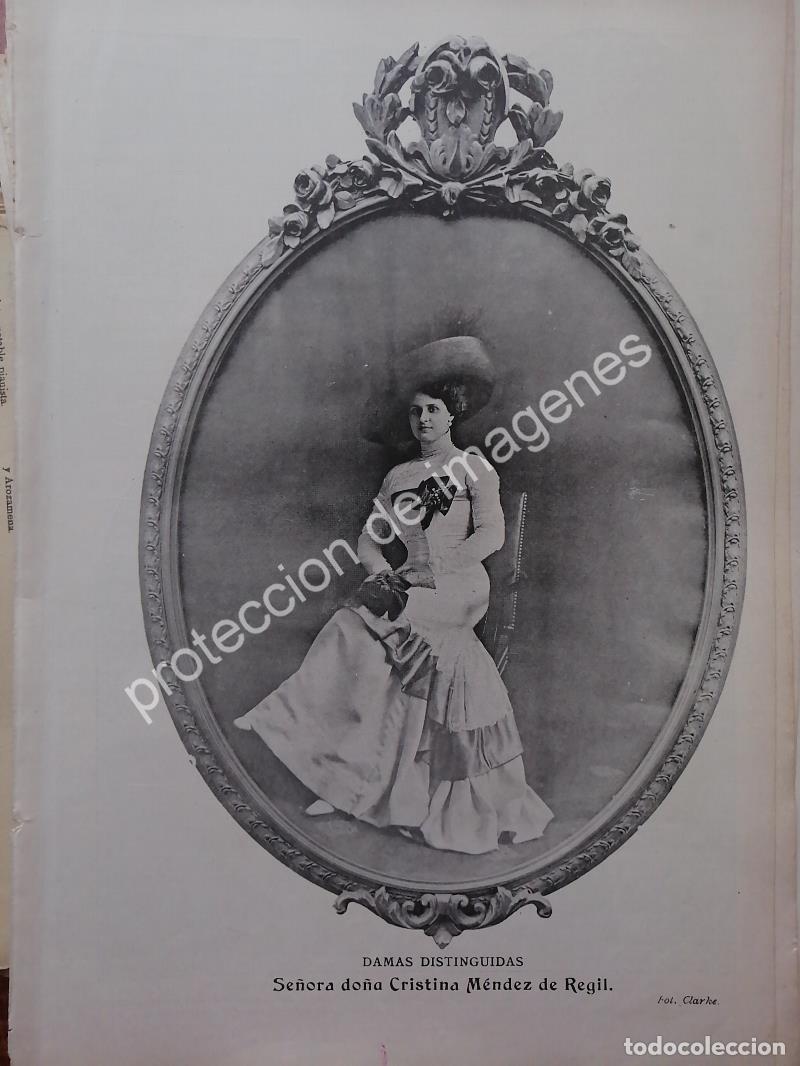 Poster collecting: AFICHE ANTIGUO 1912. CRISTINA MENDEZ DE REGIL /ASM
