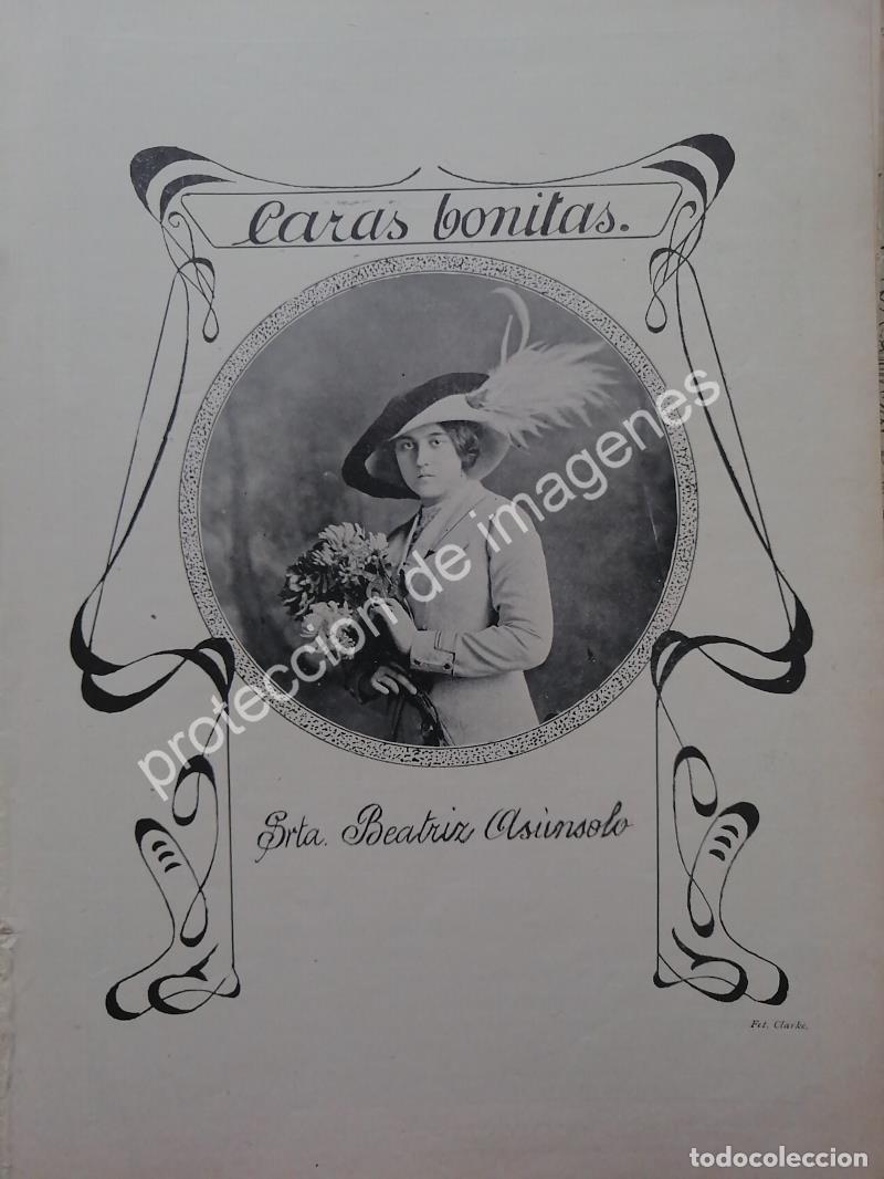 Poster collecting: AFICHE ANTIGUO 1912. BEATRIZ ASUNSOLO RODRIGUEZ /ASM
