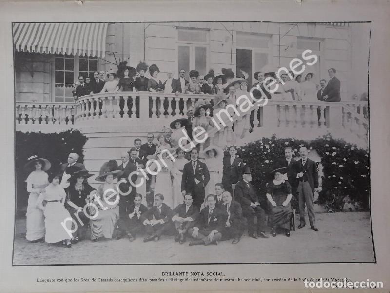 Poster collecting: AFICHE ANTIGUO 1912. BODA DE MARGARITA CASASUS ALTAMIRANO