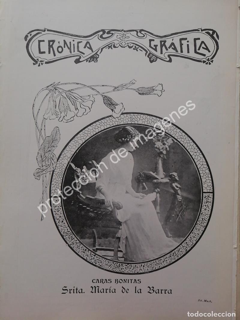 Collectionnisme d'affiches: AFICHE ANTIGUO 1912. MARIA DE LA BARRA SANTACILIA /ASM