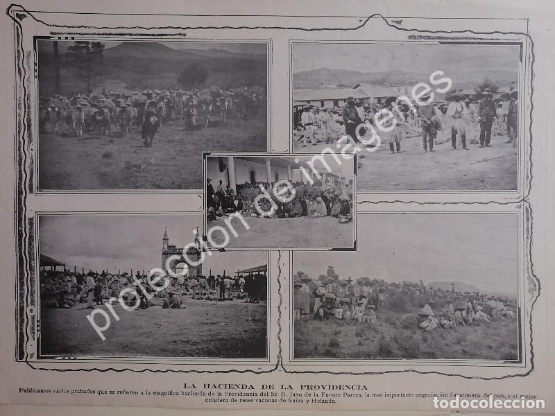 Collectionnisme d'affiches: AFICHE ANTIGUO 1912. HACIENDA LA PROVIDENCIA.