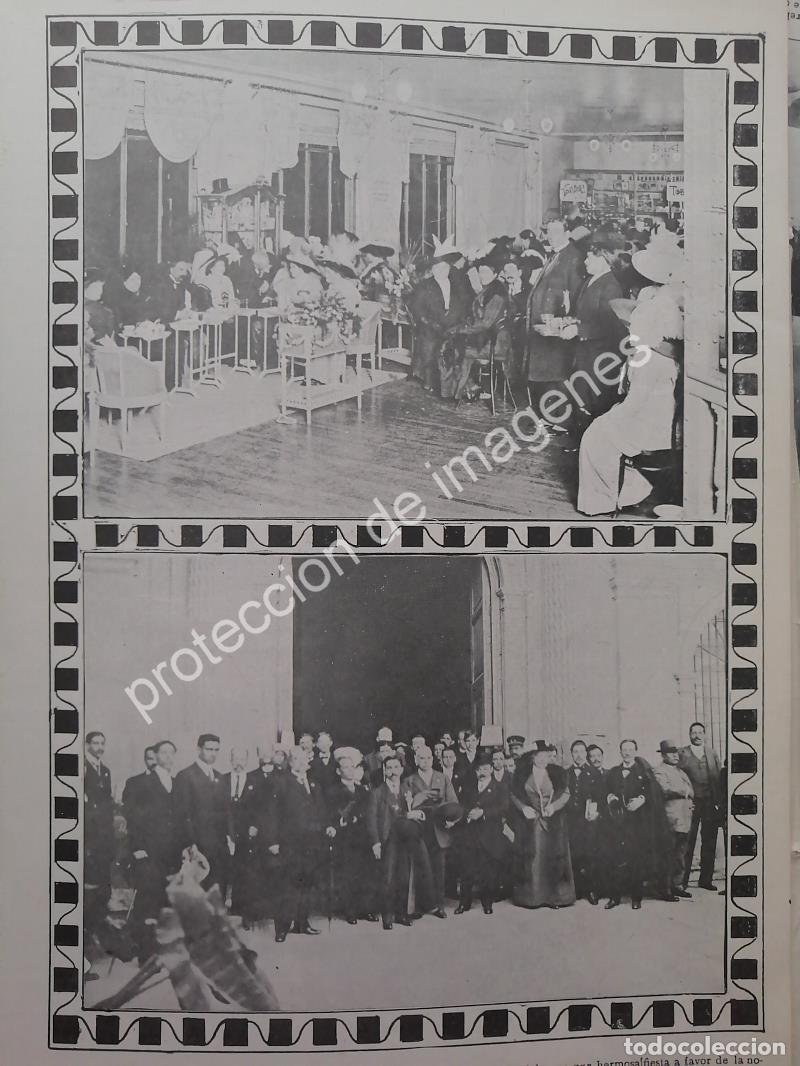 Collectionnisme d'affiches: AFICHE ANTIGUO 1912 FIESTA EN EL PALACIO DE HIERRO