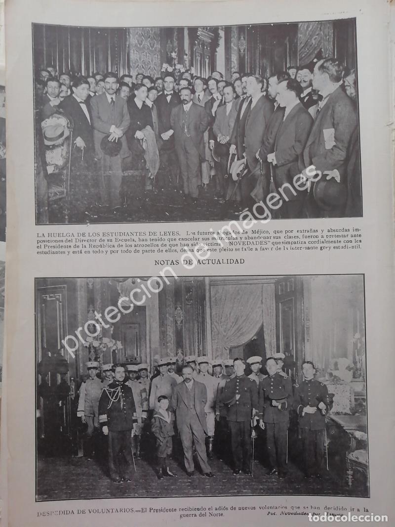 Sammeln von Plakaten: AFICHE ANTIGUO 1913 ULTIMOS EVENTOS DE FRANCISCO I MADERO