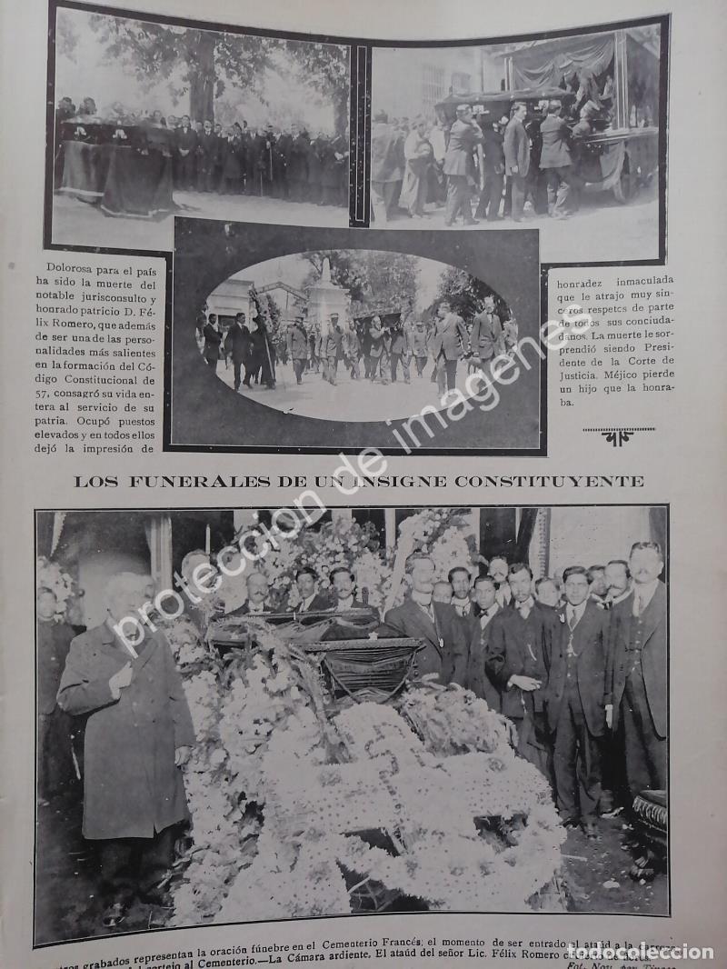 Sammeln von Plakaten: AFICHE ANTIGUO 1912 MUERE EL JUEZ FELIX ROMERO. SCJ / Abogados