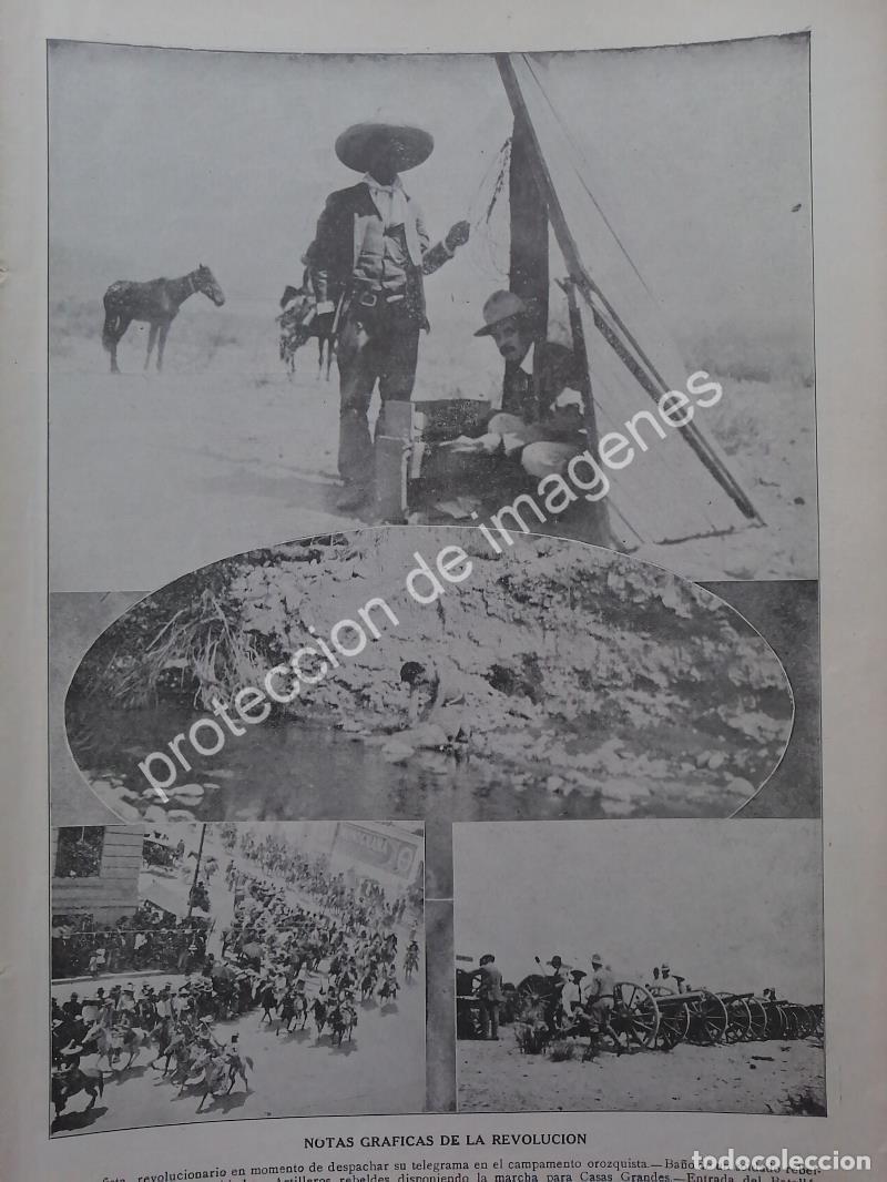 Collectionnisme d'affiches: AFICHE ANTIGUO 1912 BATALLA DE BACHIMBA. CHIH