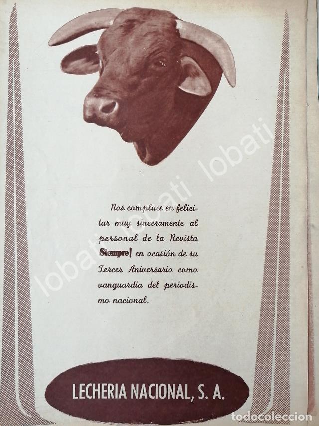 Collectionnisme d'affiches: CARTEL ANTIGUO ORIGINAL DE LECHERIA NACIONAL S.A FELICITA A PEGES LLERGO 1956 /591