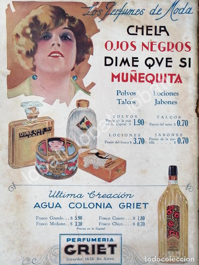 Poster collecting: CARTEL ANTIGUO ORIGINAL DE PERFUME CHELA, OJOS NEGROS Y MU&Ntilde;EQUITA 1930 /39